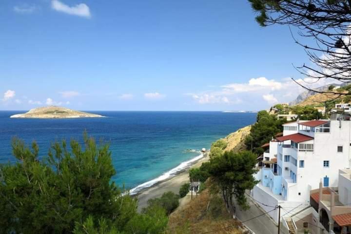 Panormos  Kalymnos Platy Gialos Mousellis Makis Apartments מראה חיצוני תמונה