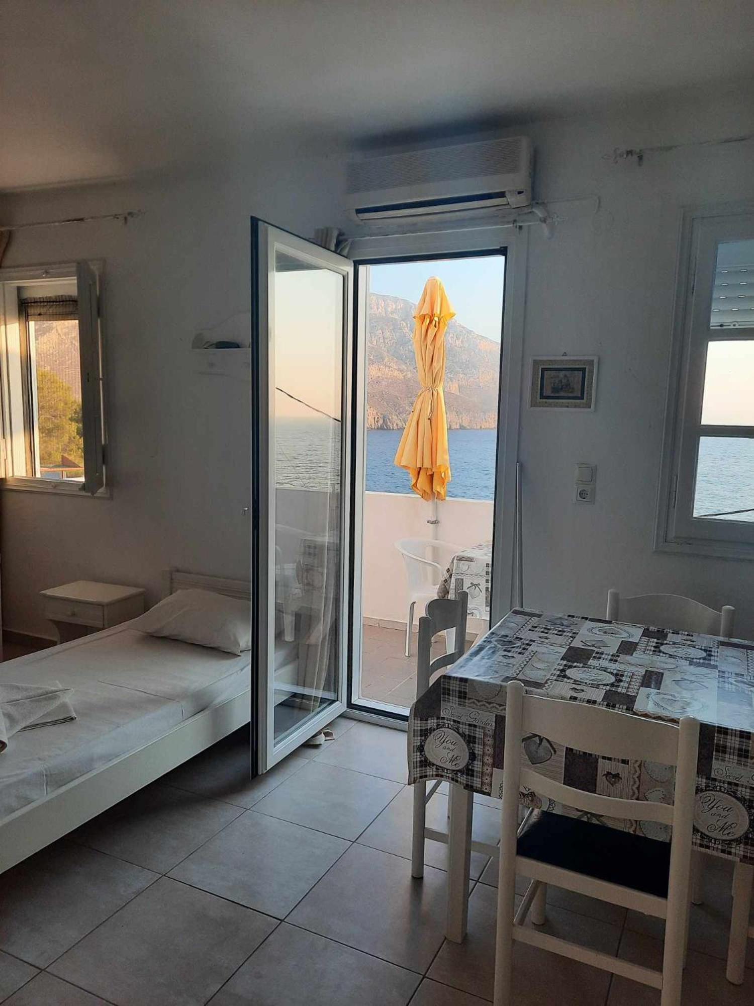 Panormos  Kalymnos Platy Gialos Mousellis Makis Apartments מראה חיצוני תמונה